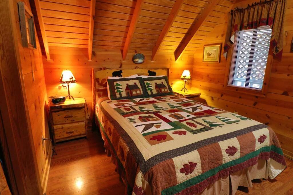 Cute Updated Mountain Cabin Fireplace #3 Helen Ngoại thất bức ảnh