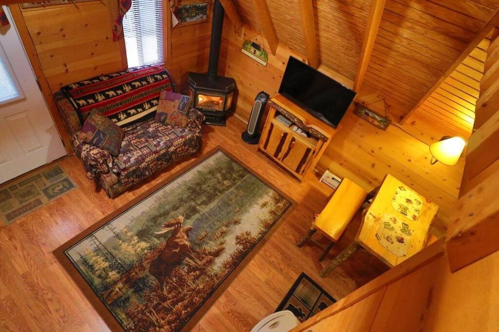 Cute Updated Mountain Cabin Fireplace #3 Helen Ngoại thất bức ảnh