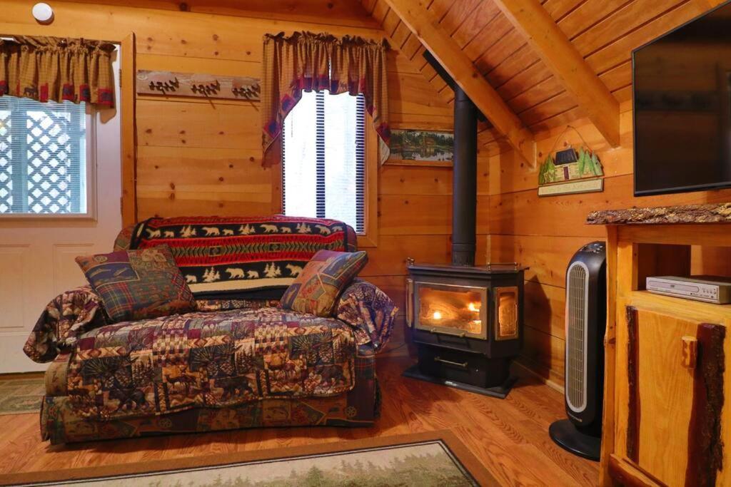 Cute Updated Mountain Cabin Fireplace #3 Helen Ngoại thất bức ảnh